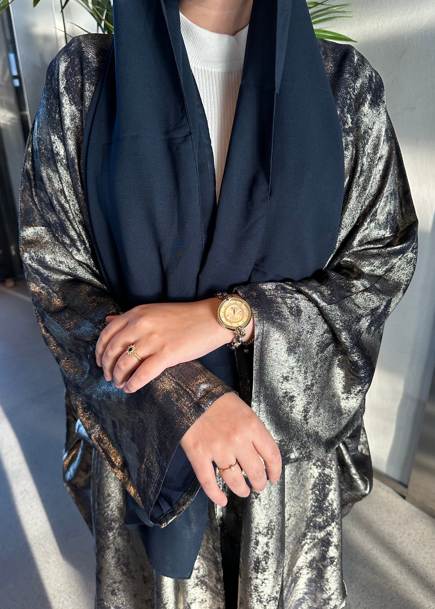 Luna Metallic Blue