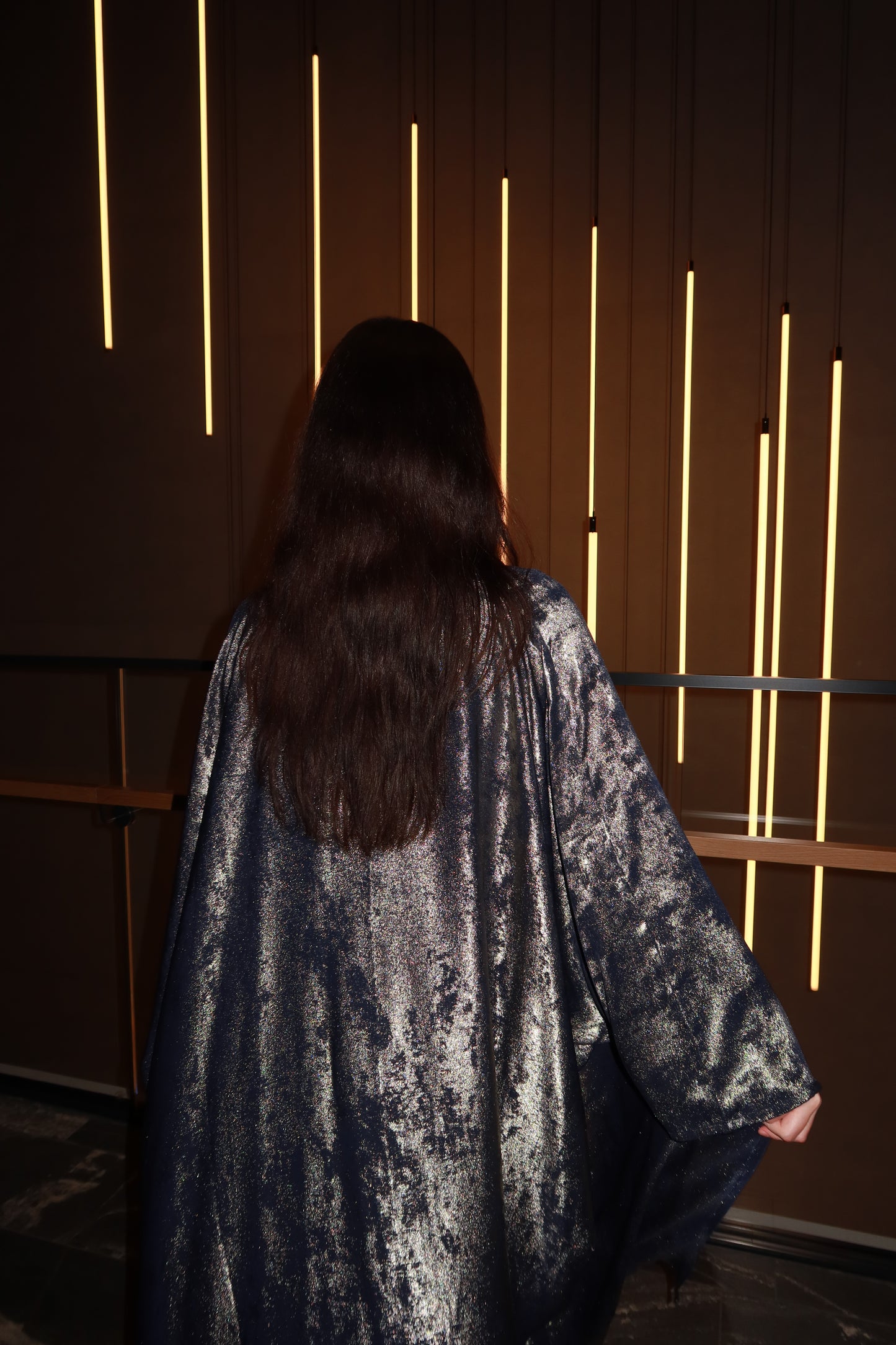 Luna Metallic Blue