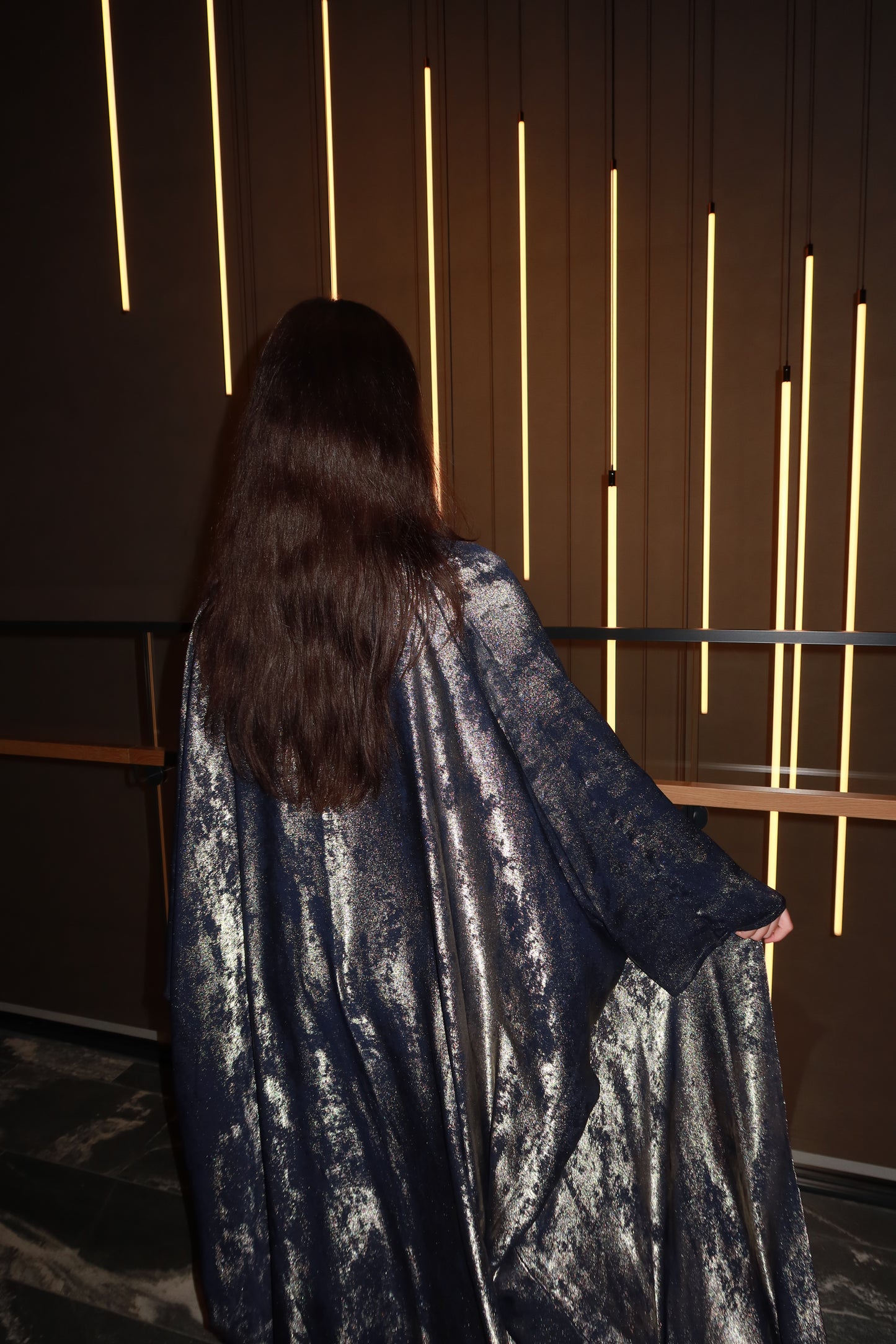 Luna Metallic Blue